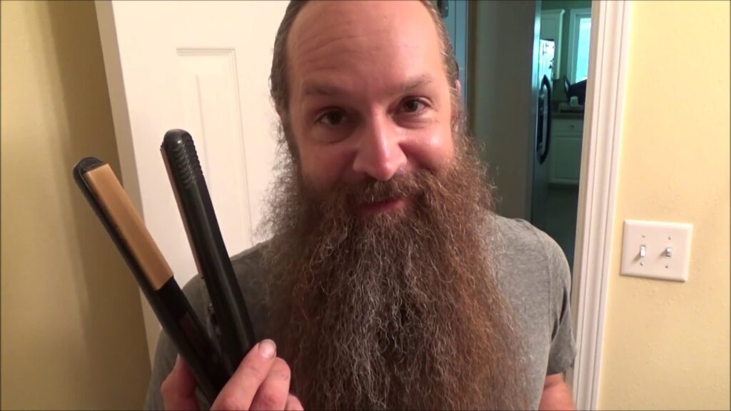 Can I Straighten My Beard With A Hair Straightener?