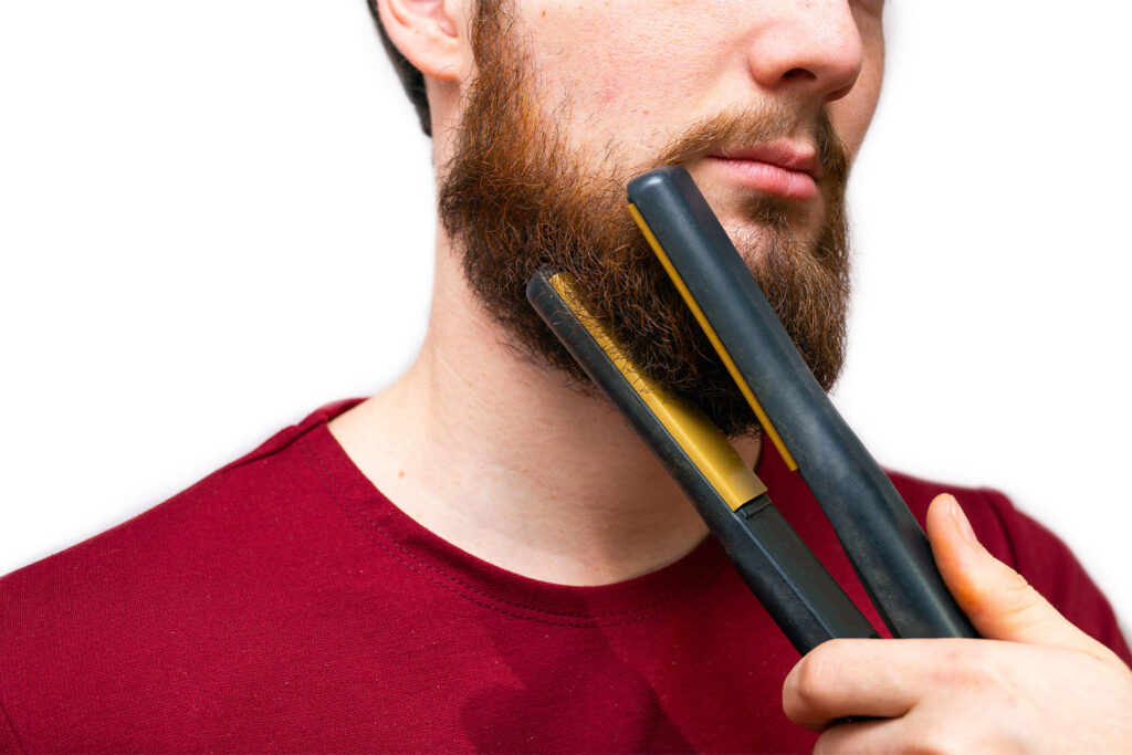 Can I Straighten My Beard With A Hair Straightener?