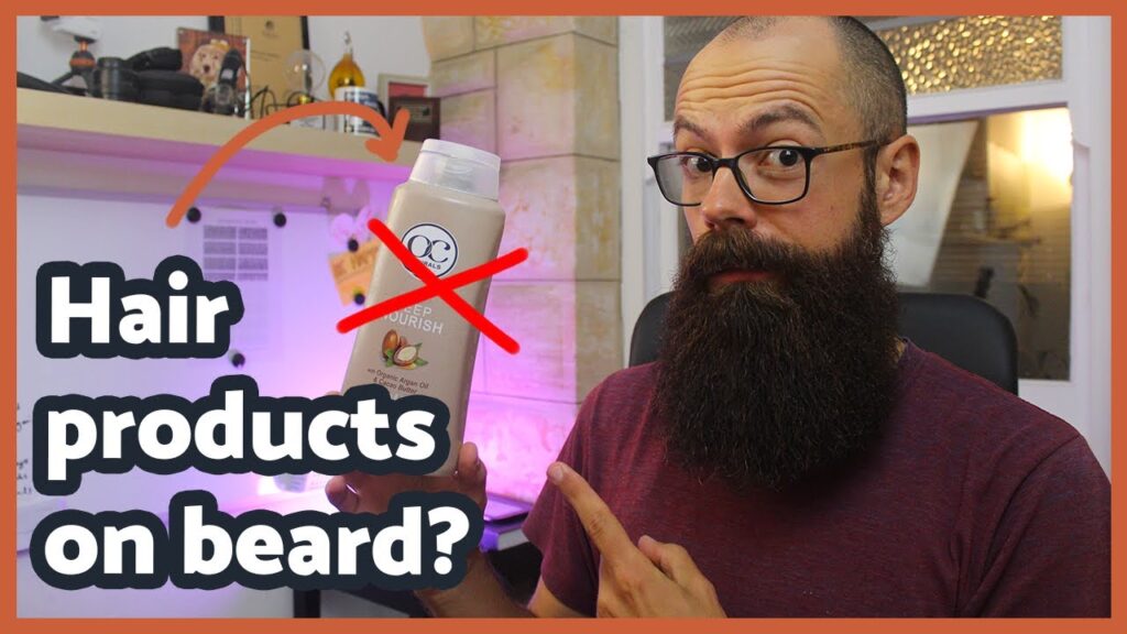 Can I Use Hair Products On My Beard?