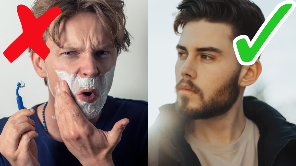 Whats The Process For Safely Shaving Off A Beard?