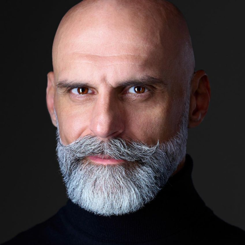 How To Style A Beard With A Bald Head?