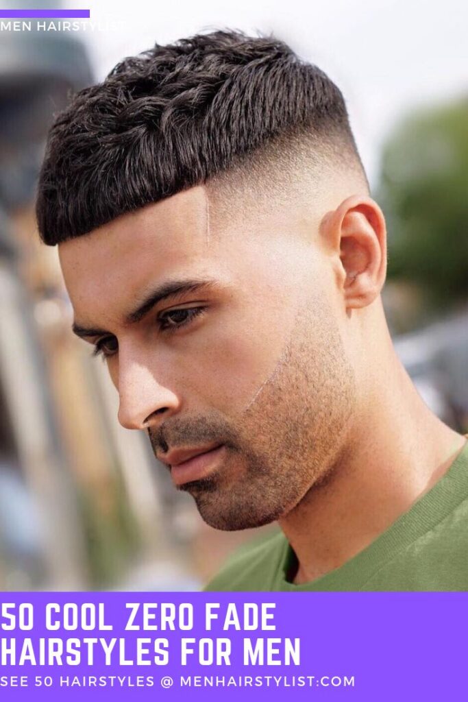 Trendy Zero Cut Hairstyles with Beard