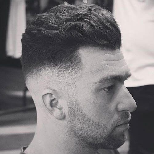 Trendy Zero Cut Hairstyles with Beard