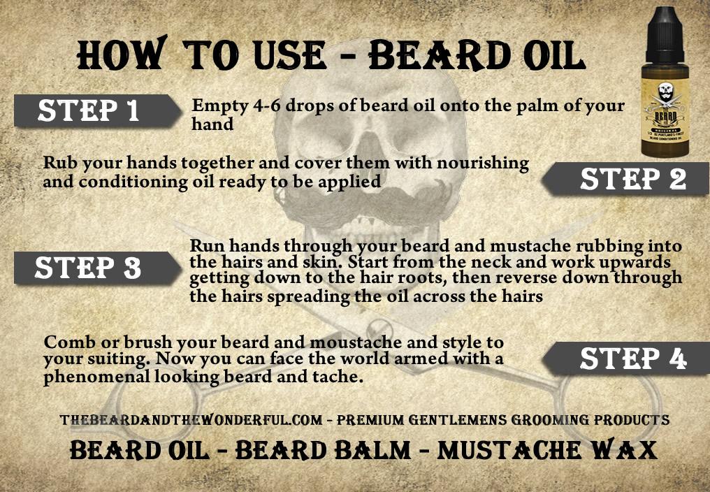 Best Way To Use Beard Oil