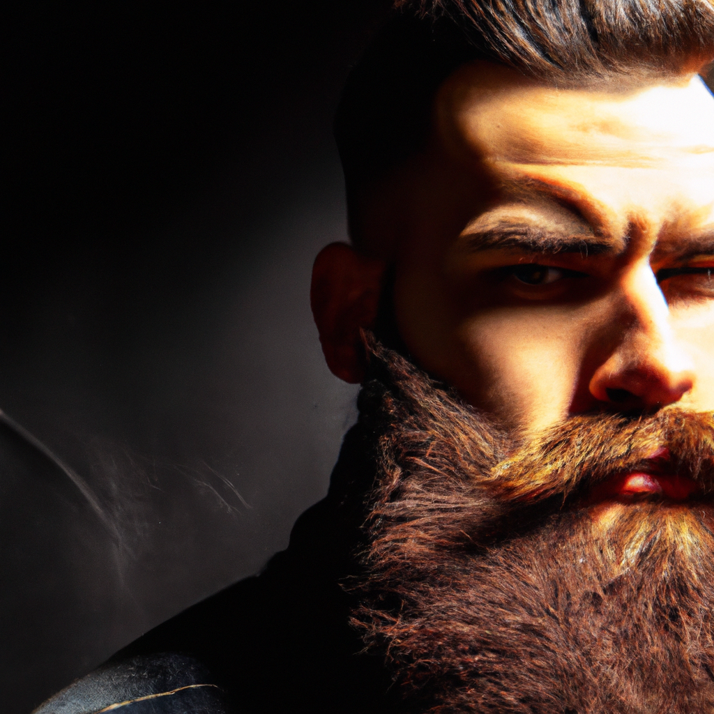 How to Tame and Lay Down Your Beard Hair