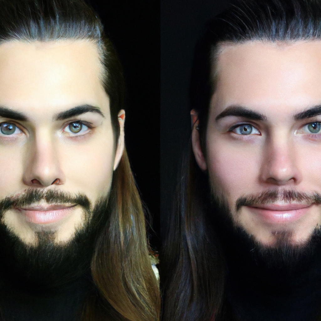 Transforming Your Beard: Before and After Straightening