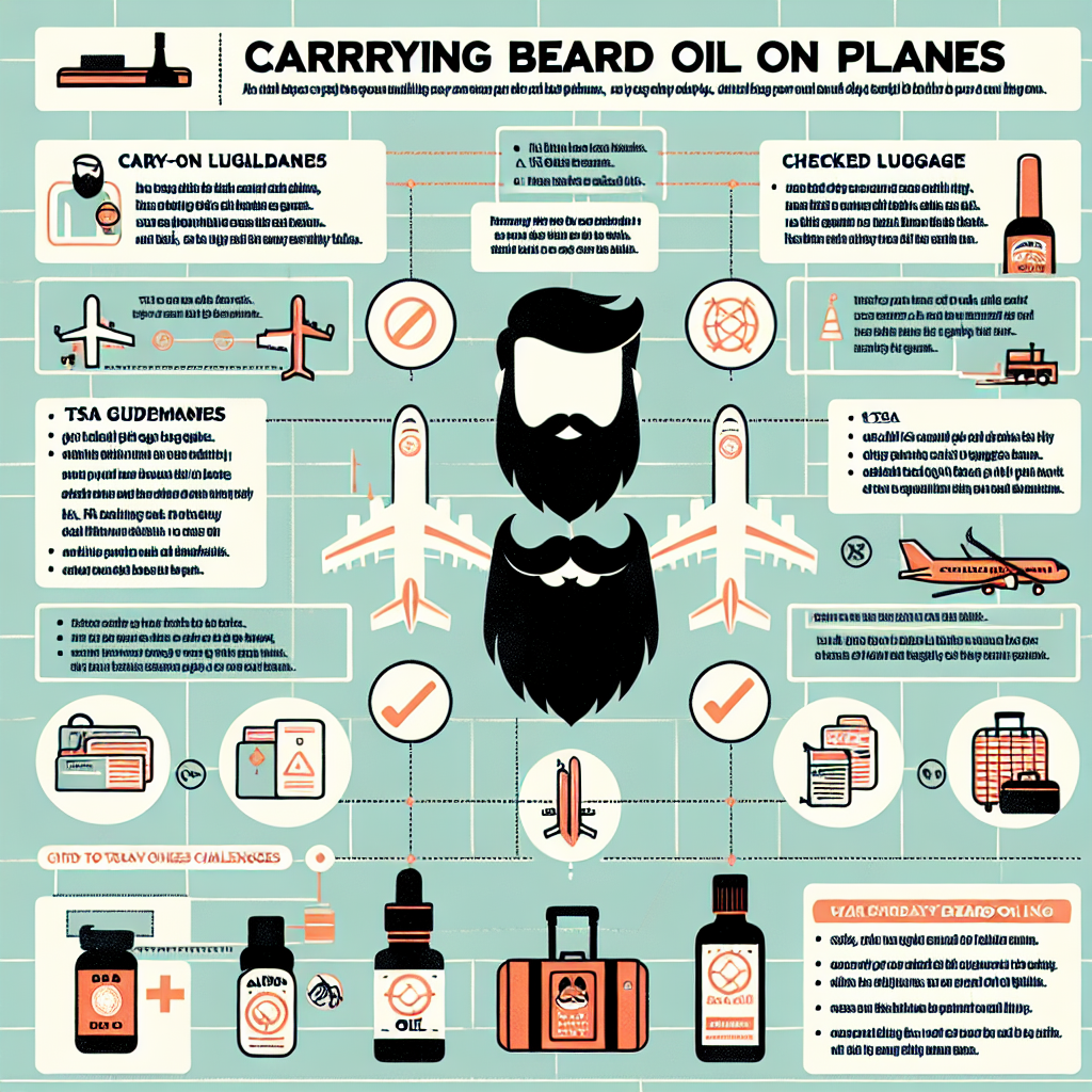 Can you bring beard oil on a plane?