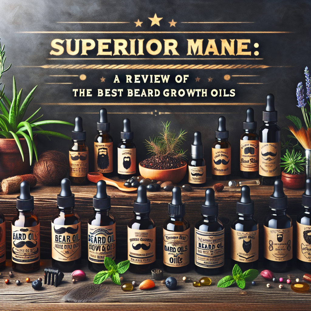 Superior Mane: A Review of the Best Beard Growth Oils