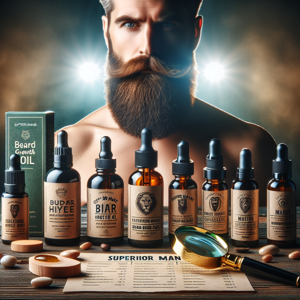 Superior Mane: A Review of the Best Beard Growth Oils