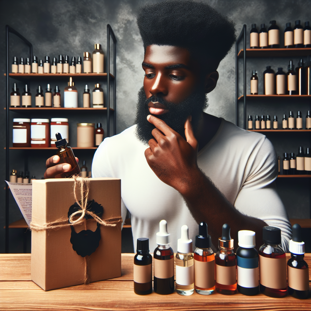 The Ultimate Guide to Finding the Best Oil for Black Man Beard