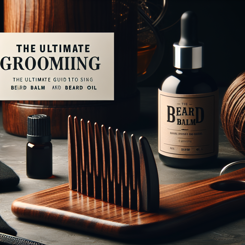 The Ultimate Guide to Using Beard Balm and Beard Oil